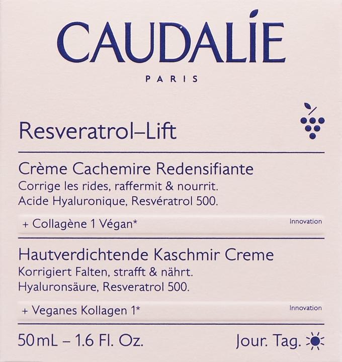 Nutritional values and ingredients Caudalie Resveratrol Lift (50 ml)