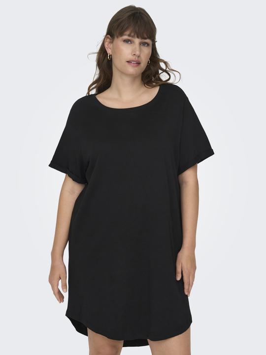 Produktbild Only Curvy Streifen Kleid mit kurzen Ärmeln (M)