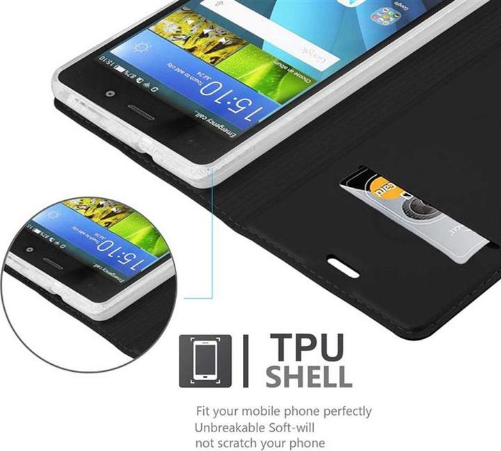 Image du produit Cadorabo Book Classy Style Cover (Huawei P8 Lite)