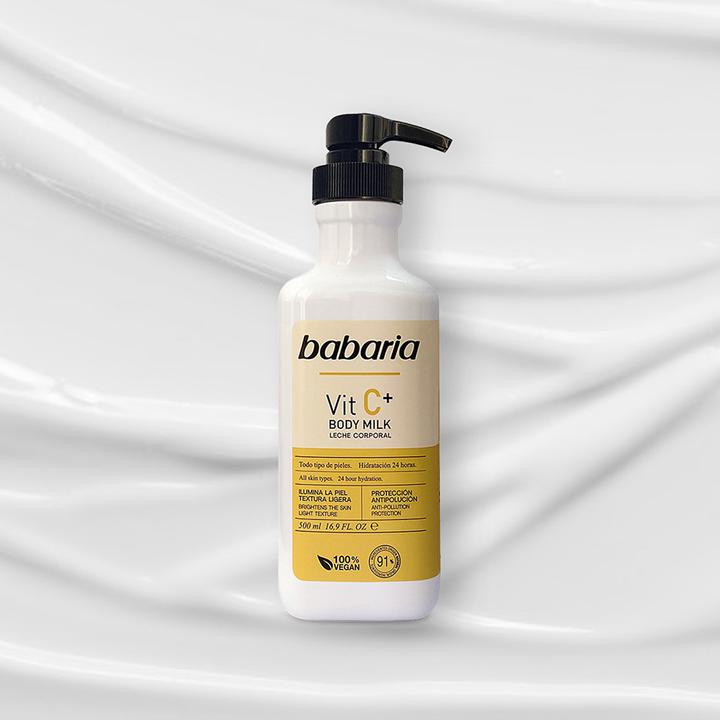 Immagine prodotto Babaria VITAMINA C+ latte per il corpo 100% vegan 500 ml (Latte corpo, 500 ml)