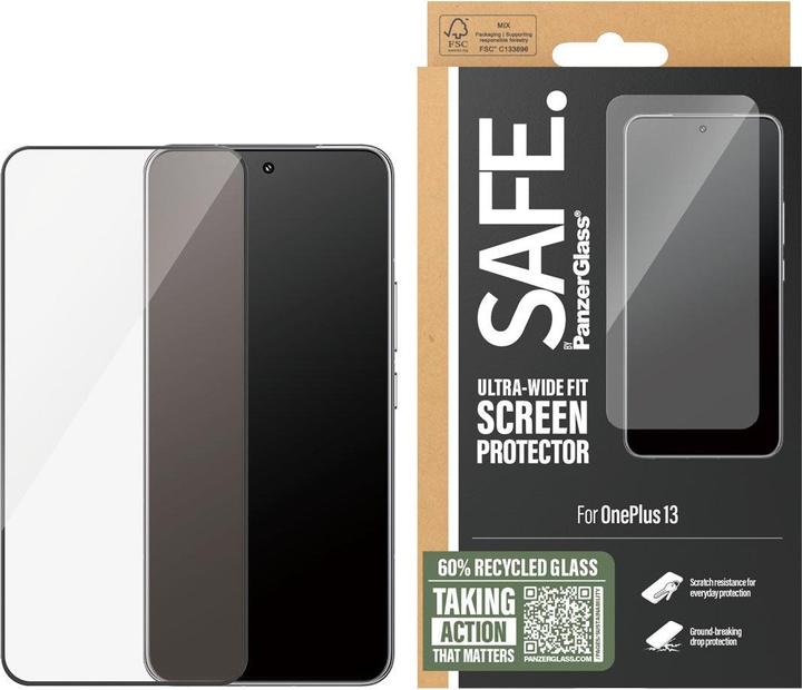 Image du produit PanzerGlass Protecteur d'écran OnePlus 13 | Ultra-Wide Fit (1 pièce(s), OnePlus 13)