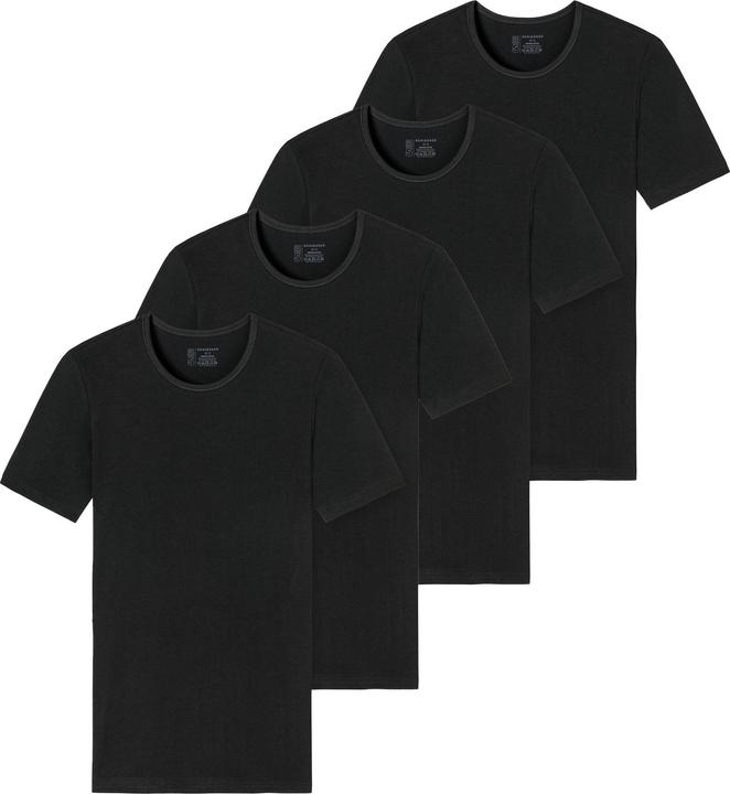 Schiesser T-Shirt Casual Bequem sitzend 2PACK T-shirt (XL)