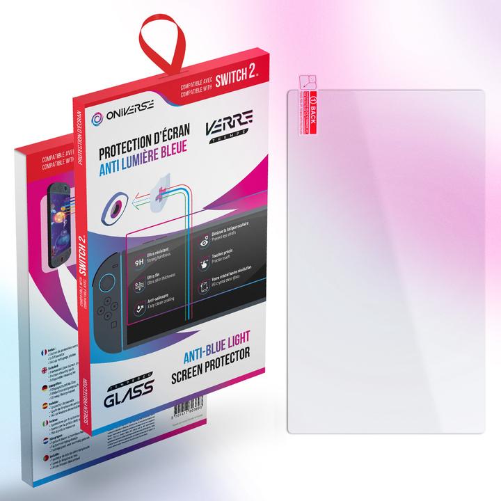 Image du produit Oniverse Switch 2™ Schutzfolie mit Blaulichtfilter - Gaming-Zubehör (Switch)