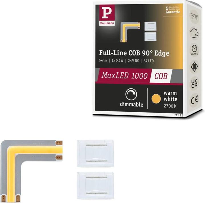 Actual product image Paulmann MaxLED 1000 Full-Line COB Stripe corner