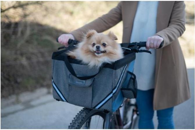 Produktbild Kerbl Fahrradtasche Vacation (Katze, Hund, Komplett zu öffnen, Reflektoren)