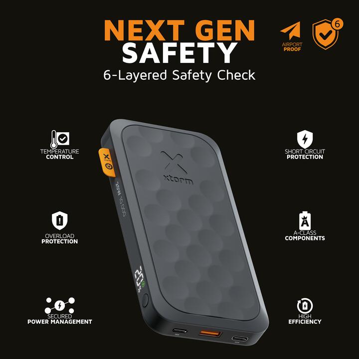 Actual product image Xtorm Fuel Series 5 (10000 mAh, 20 W, 37 Wh)