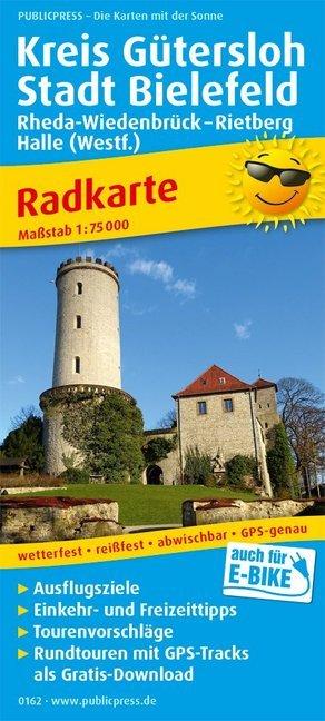 Produktbild PublicPress Radkarte. Kreis Gütersloh
