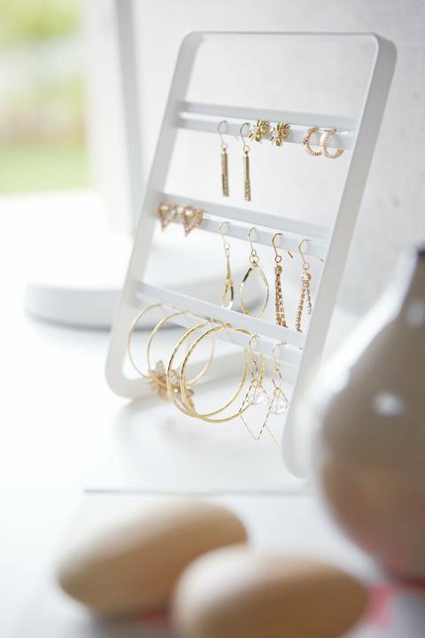 Actual product image Yamazaki TOWER earring stand