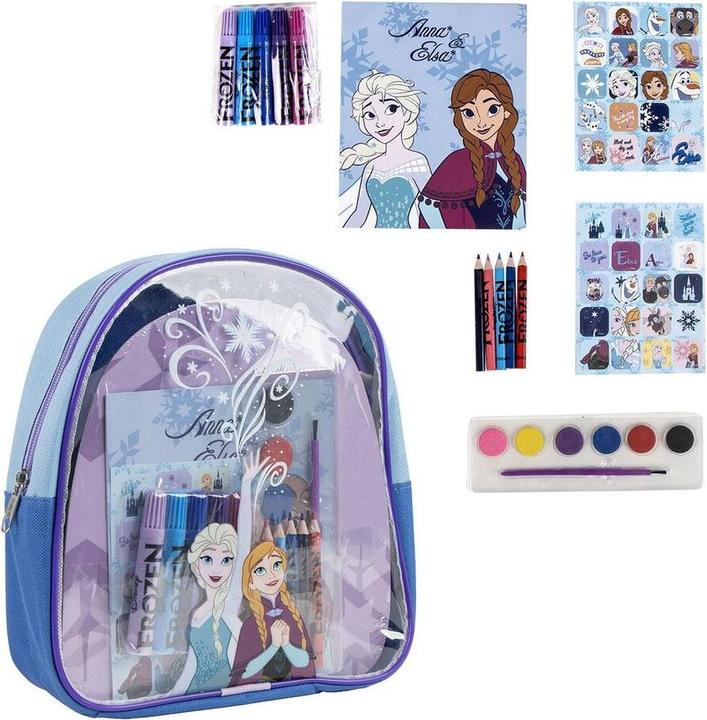 Actual product image Cerdá Disney Frozen backpack stationery set