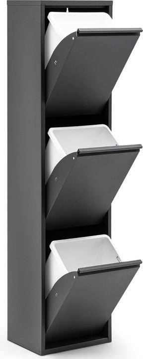 Actual product image Gowoll Küchenmülleimer mit Mülltrennsystem (3 x 15 L) (45 l)