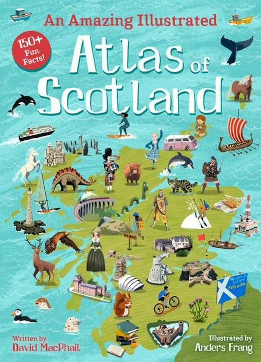 Produktbild An Amazing Illustrated Atlas of Scotland