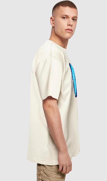 Actual product image Merchcode Butterfly Blue Heavy Oversized Tee - 117559 (M)