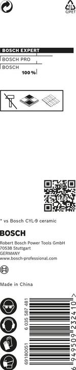 Actual product image Bosch Professional Zubehör Expert HEX-9 HardCeramic drill bit, 5 x 90 mm (5 millimetres)