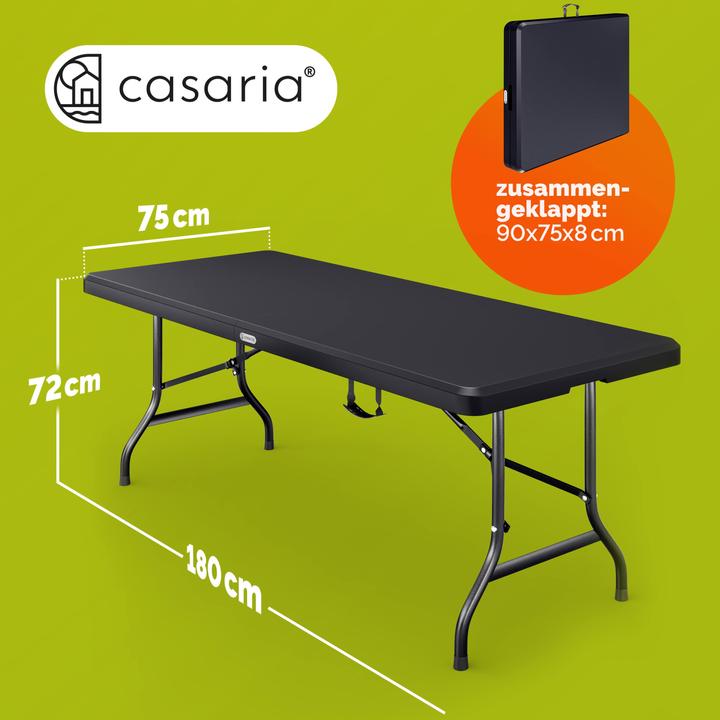 Actual product image Casaria Garden table (76 cm)