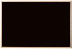 Image du produit Bi-Office Tableau à craies, bois naturel, noir, 800 x 600 mm (80 x 60 cm)