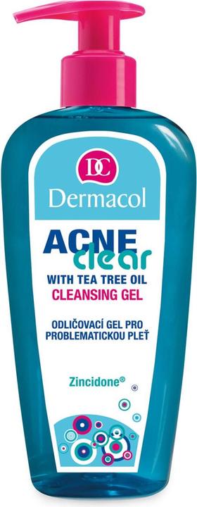 Actual product image Dermacol AcneClear Cleansing Gel (Make-up remover, 200 ml)