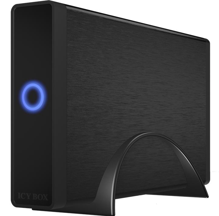 Actual product image Icy Box ICY BOX enclosure for 1x HDD with LED ring, IB-377-C31 (3.5")