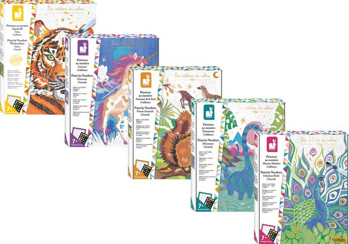 Image du produit Janod Peinture au numero licorne
