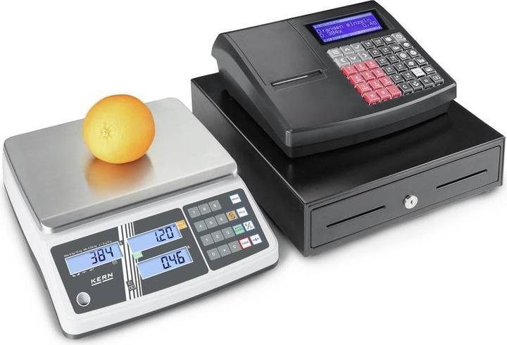 Produktbild Kern Preisrechnende Waage Max 15 kg 30 kg e=0,005 kg 0,01 kg d=0,005...