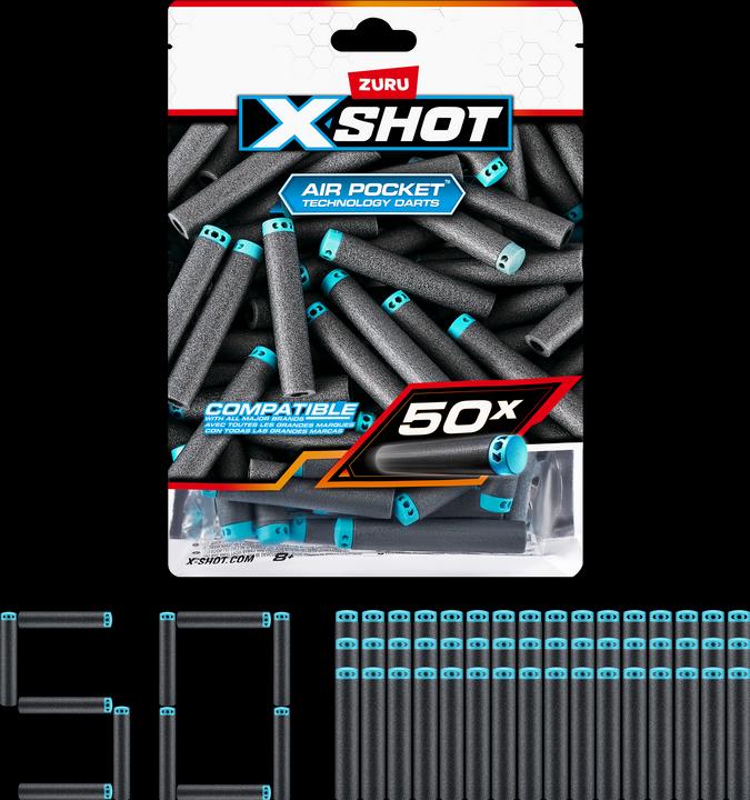 Produktbild Xshot X-SHOT-EXCEL-DART REFILL (50 PCS)