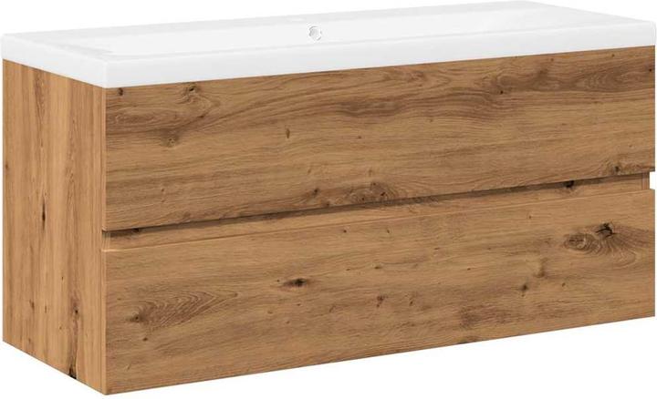 Produktbild VidaXL Waschbeckenunterschrank Wand Unterschrank Badschrank mit Einbaubecken