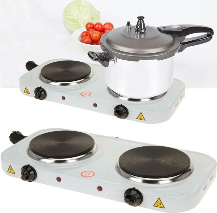 Produktbild Excellent Houseware Elektrische Doppel-Kochplatte