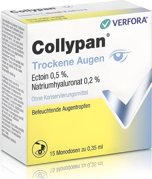 Actual product image Collypan Dry eyes monodose (0.35 ml, 15 piece)