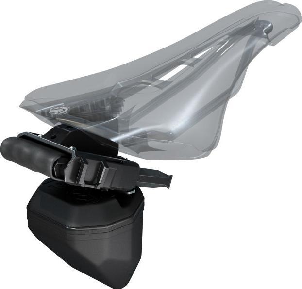 Productafbeelding PRO Zadelcontainer Slim zwart / nylon