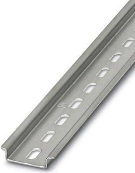Image du produit Phoenix Contact Rail oméga Contact perforé 500 x 35 x 7.5 mm