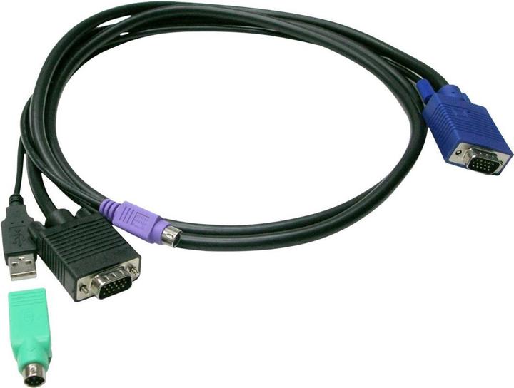 LevelOne Kabelis USB KVM Kabelis ACC-3202 USB+PS