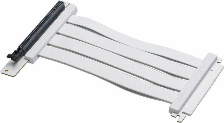 Phanteks PCI-E 4.0 x16 riser ribbon cable, 90 degrees, 22cm - white