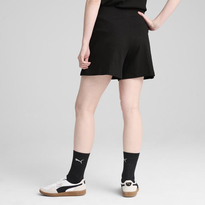 Image du produit Puma ESS ELEVATED Short à côtes taille haute 5 (S)
