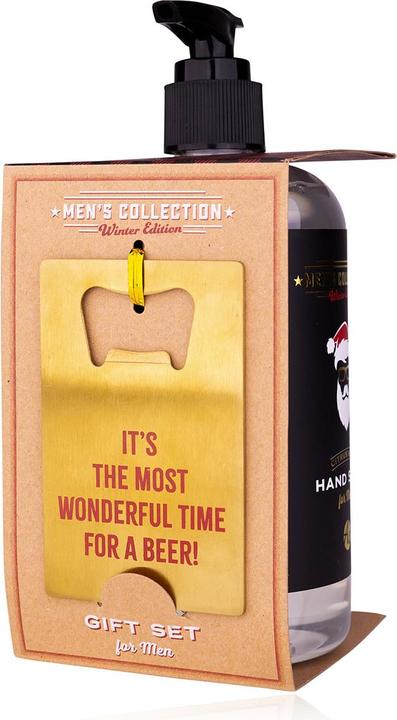 Actual product image Accentra Soap dispenser with hand soap for men incl. bottle opener (Device, 400 ml)