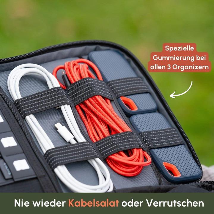 Immagine prodotto C-Rope Organizzatore impermeabile per elettronica in nero