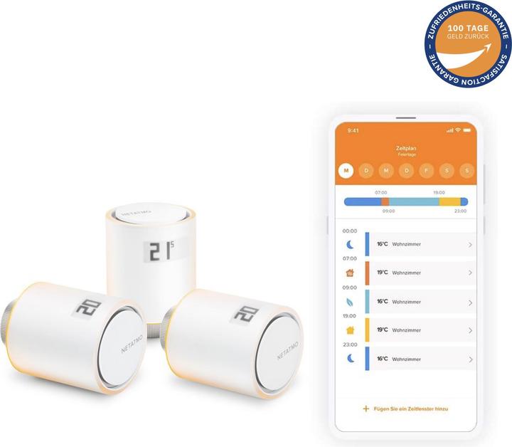 Netatmo Smarte Heizkörperthermostate