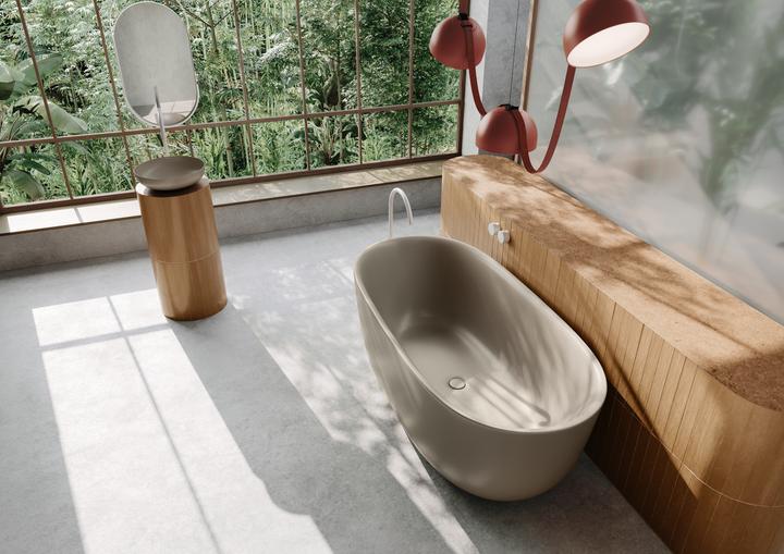 Produktbild Kaldewei MEISTERSTÜCK OYO DUO Mod. 1050-4034, freistehende Badewanne, 1630x770mm, mit Überlauf (92 cm, 76.50 cm)