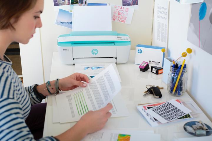Actual product image HP DeskJet 3735 (Ink, Colour)