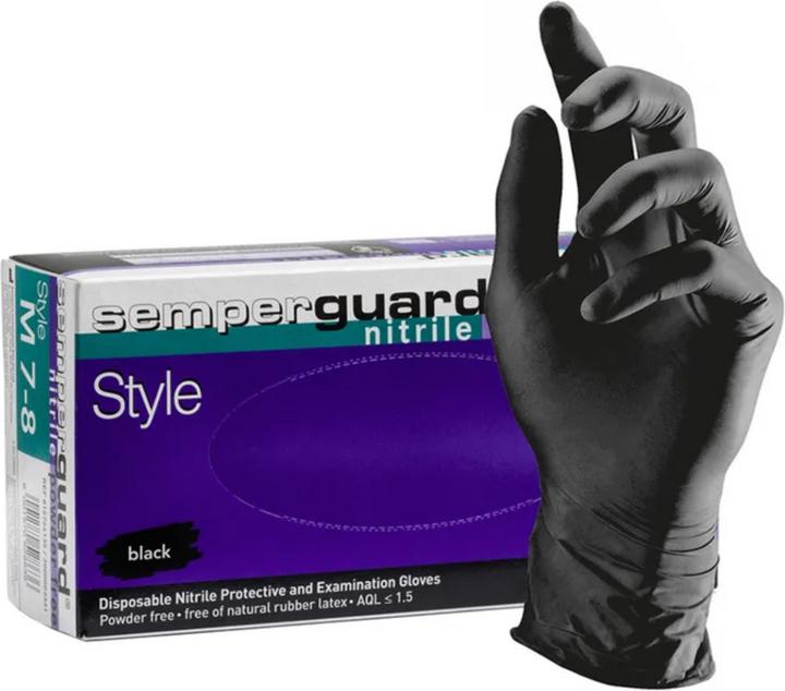 Image du produit Semperguard Gants jetables en nitrile (7, 8, M)