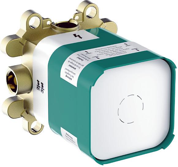 Produktbild hansgrohe Grundkörper AXOR für Kopfbrause 2jet mit Brausearm