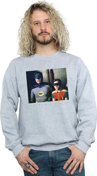 Immagine prodotto Batman TV Series Dynamic Duo Photograph Felpa Uomo (3XL)