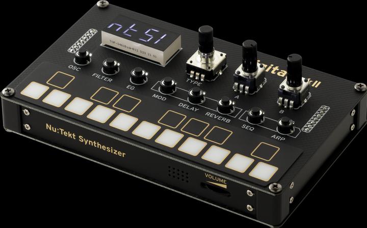 Actual product image Korg Synthesiser NTS-1 mkII, input option: buttons