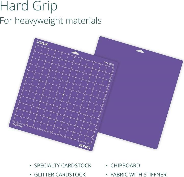 Actual product image Loklik Cutting Mat Strong Grip - pack of 3 *purple*
