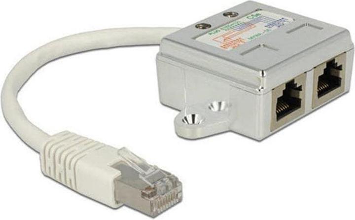 Delock Doppio collegamento RJ45 2x ISDN (Accessori di rete)