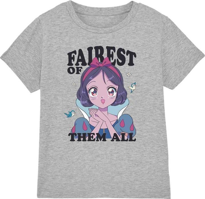Immagine prodotto Disney Princess Fairest Of Them All Maglietta Biancaneve Anime Bambini (140, 146)