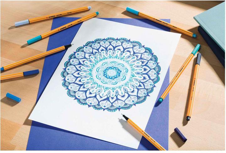 Image du produit STABILO point 88 Fineliner (Multicolore, 10 x)