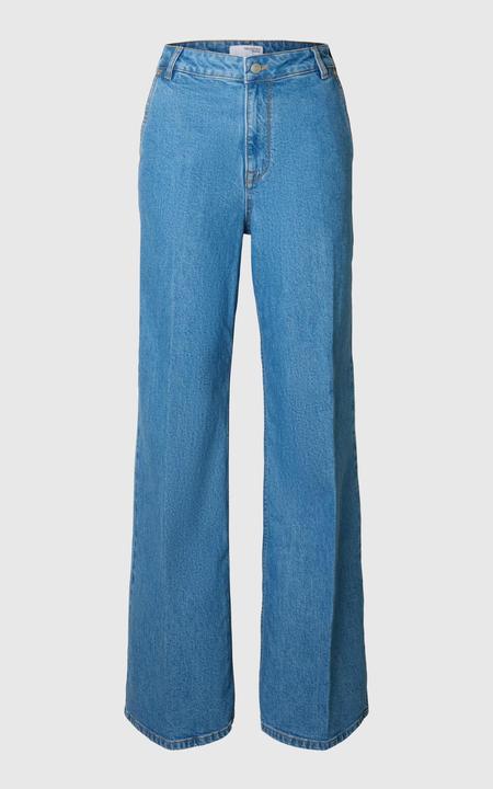Actual product image Selected Femme Extra Wide Fit Jeans (W26/L32)