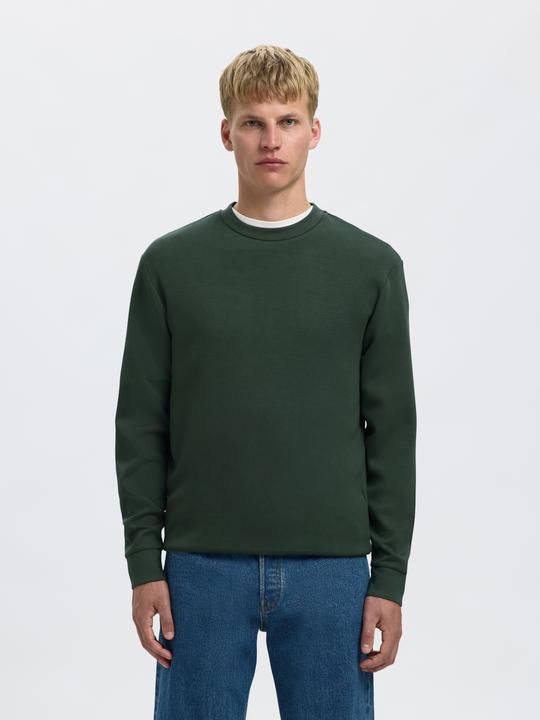 Actual product image Selected Homme Slhemanuel Soft Crew Neck Sweat Noos (M)