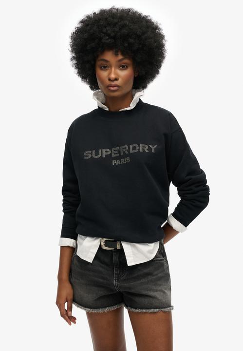 Immagine prodotto Superdry Lockeres Sport Luxe Sweatshirt mit Rundhalsausschnitt (16)