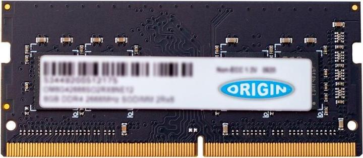 Produktbild Origin Storage 8GB DDR4-3200 SODIMM 1RX8 1.2V CL22, 8 Go, 1 x 8 Go, DDR4, 3200 MHz, 260-pin SO-DIMM (1 x 8GB, 3200 MHz, DDR4-RAM, SO-DIMM)