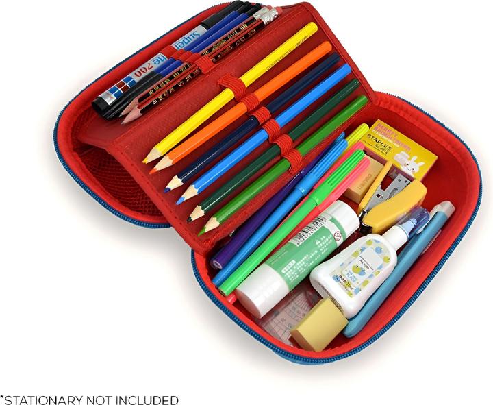 Actual product image Only-Bags.Store Federmäppchen | Grosses Federmäppchen für die Schule | Etui für Kinder mit Organizer